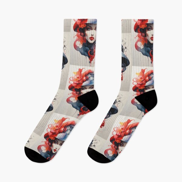 Item preview,   A mysterious lady surrounded by flowers designed and sold by KilianSzmid.