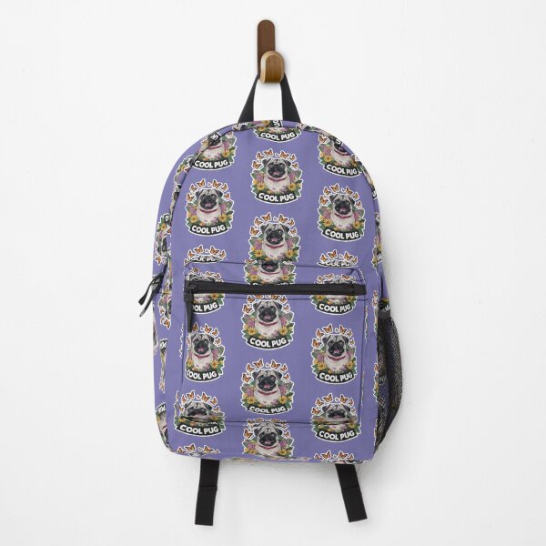 Item preview, A Cool Pug illustration designed and sold by ZooStateofMind.