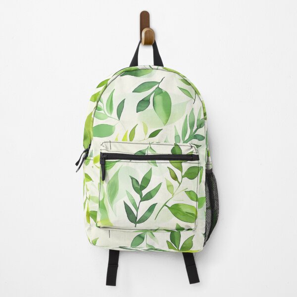 Item preview, Green Leaf Pattern - Botanical Watercolor designed and sold by my-moody-place.