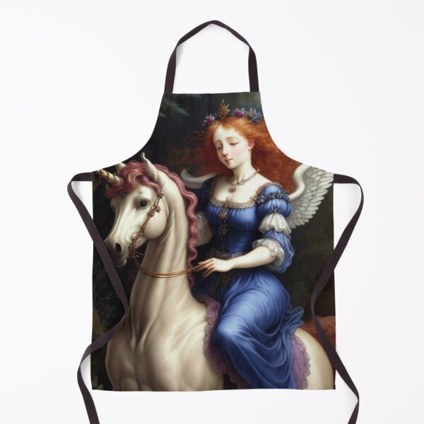 Item preview, Classic Angel On Unicorn designed and sold by TheDarkWardrobe.