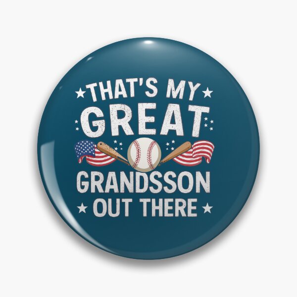 Artikelvorschau, Das ist mein Urenkel da draußen - Patriotisches Baseball-T-Shirt entworfen und verkauft von AsCreationss.