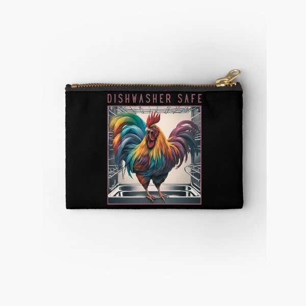 Item preview, Dishwasher Safe With Funny Rooster designed and sold by LadyGoodwill.