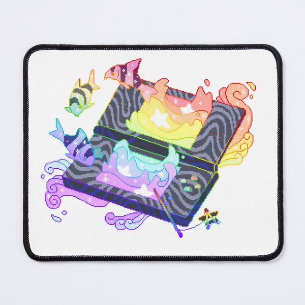 Item preview, Pride Ally Flag LGBT Pride Clown Loach Pixel Art designed and sold by OceanicScribble.