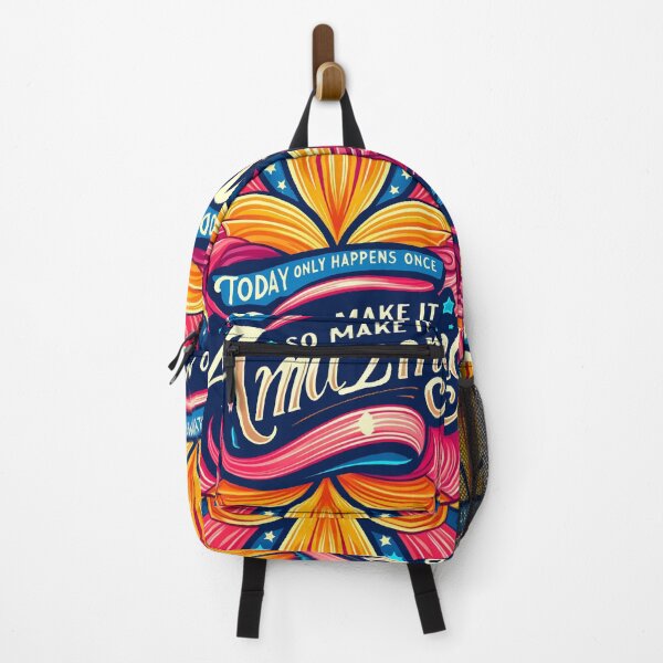 Item preview, Today Only Happens Once, So Make It Amazing - Vibrant Inspirational Art designed and sold by Simplystik.