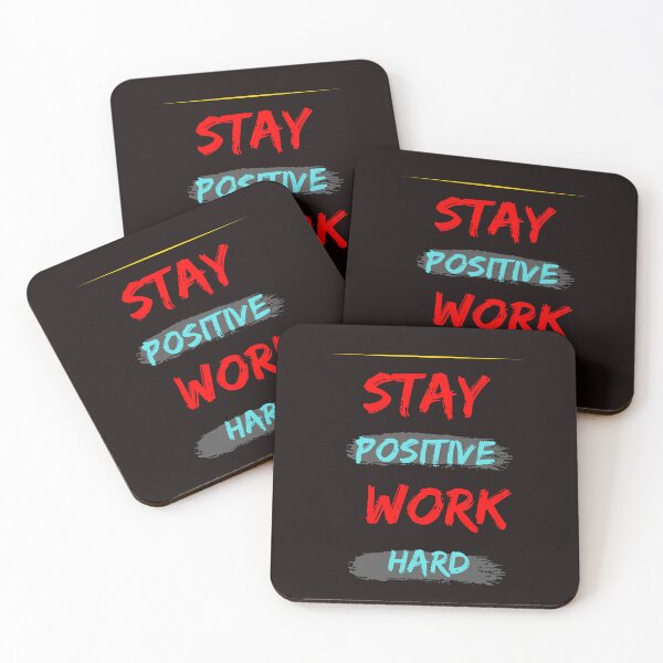Item preview, Stay Positive Work Hard designed and sold by GlamfulDesign.