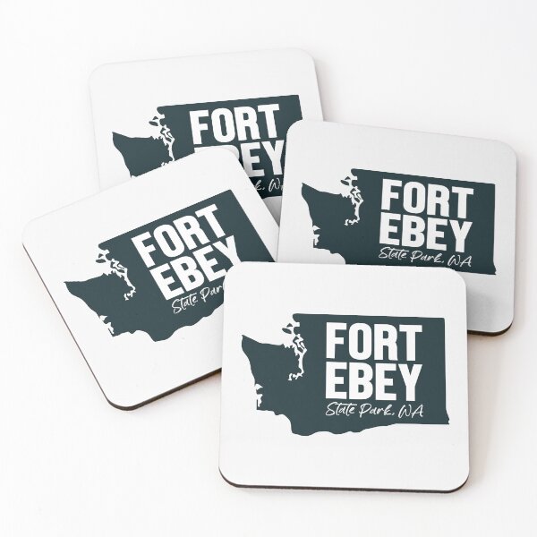 Artikelvorschau, Karte des Fort Ebey State Parks in Washington entworfen und verkauft von bivenart.
