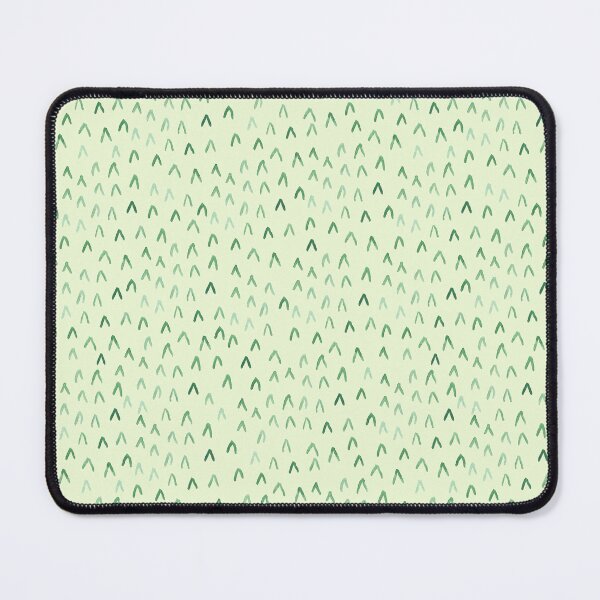 Artikelvorschau, Soft Green Moss Ticking – moosgrüne Mini-Chevrons entworfen und verkauft von Rebecca Hunter.