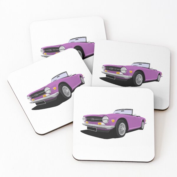 Artikelvorschau, Triumph TR6 Magenta entworfen und verkauft von neil4404.