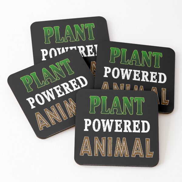 Item preview, Plant Powered Animal designed and sold by NoBonesLife.
