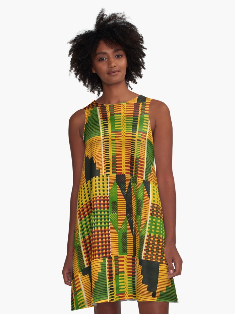 kente cloth dress