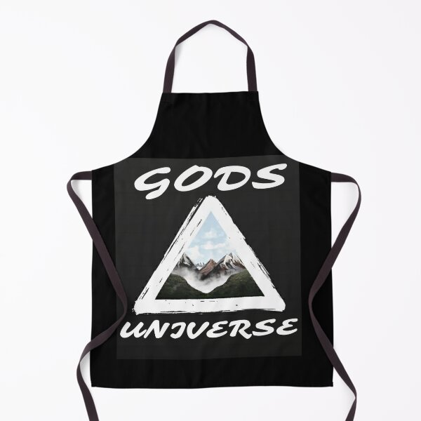Item preview, Gods universe in triangle and mountains christian happy cute romantic gifts designed and sold by thankful-loco.