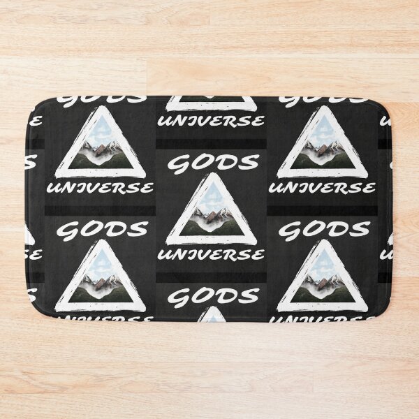 Item preview, Gods universe in triangle and mountains christian happy cute romantic gifts  designed and sold by thankful-loco.