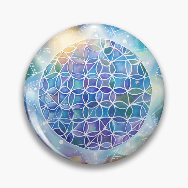 Item preview, Sacred Geometry Abstract Art designed and sold by Obsidian Ink by Wilshire.
