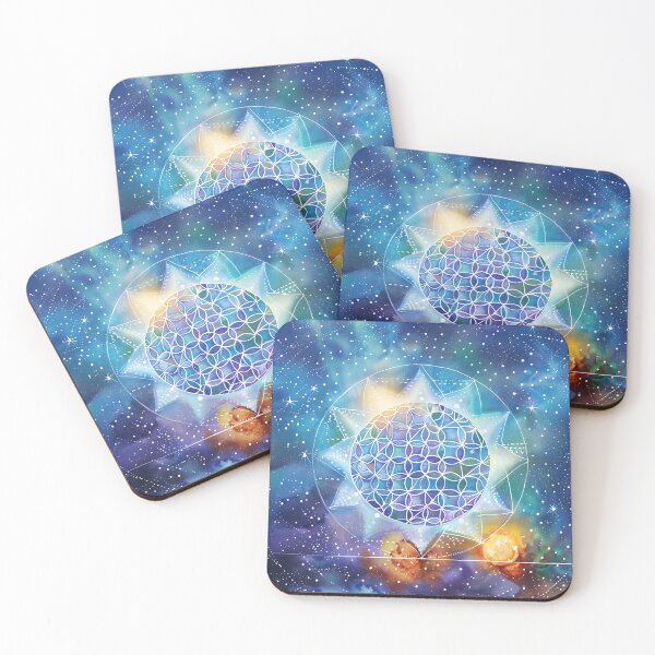 Item preview, Sacred Geometry Abstract Art designed and sold by Obsidian Ink by Wilshire.