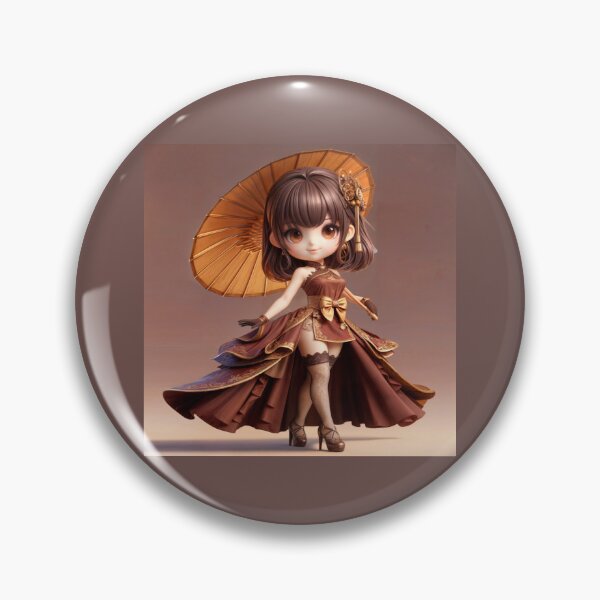 Item preview, Tsuchi, the Brown Guardian of the Chibi Order of Silk designed and sold by CHIBI_POPZ.