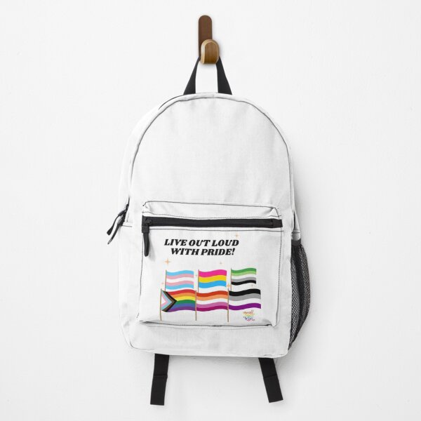 Item preview, Pride Flags - Live Out Loud With Pride - Love Is Love designed and sold by RoooDesigns.