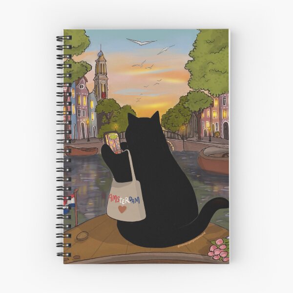 Artikelvorschau, Stanis reist um die Welt - Amsterdam entworfen und verkauft von Stanis the Cat.
