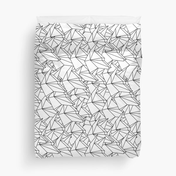 origami dogs Duvet Cover