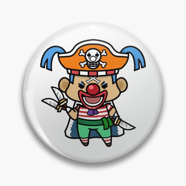 Item preview, Buggy the Star Clown chibi One Piece designed and sold by Artyssytb.