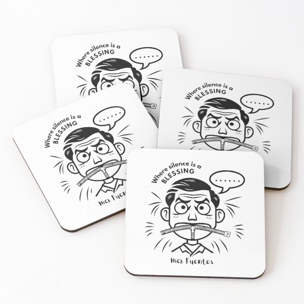 Item preview, Nick Fuentes shut up, Where silence is Blessing designed and sold by lalunami.
