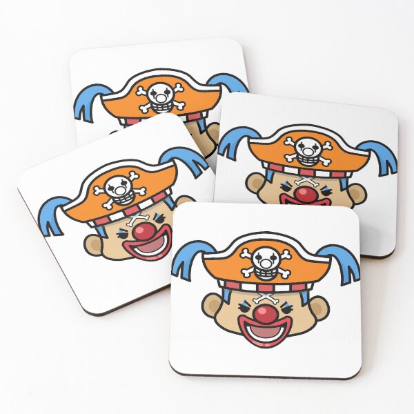 Item preview, Buggy the Star Clown chibi One Piece Head designed and sold by Artyssytb.