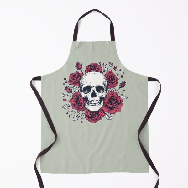 Item preview, Skull Roses designed and sold by CreepyCornerArt.