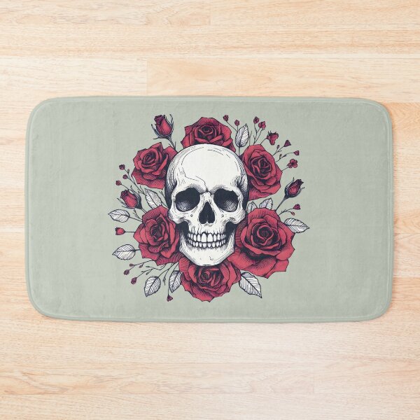 Item preview, Skull Roses designed and sold by CreepyCornerArt.