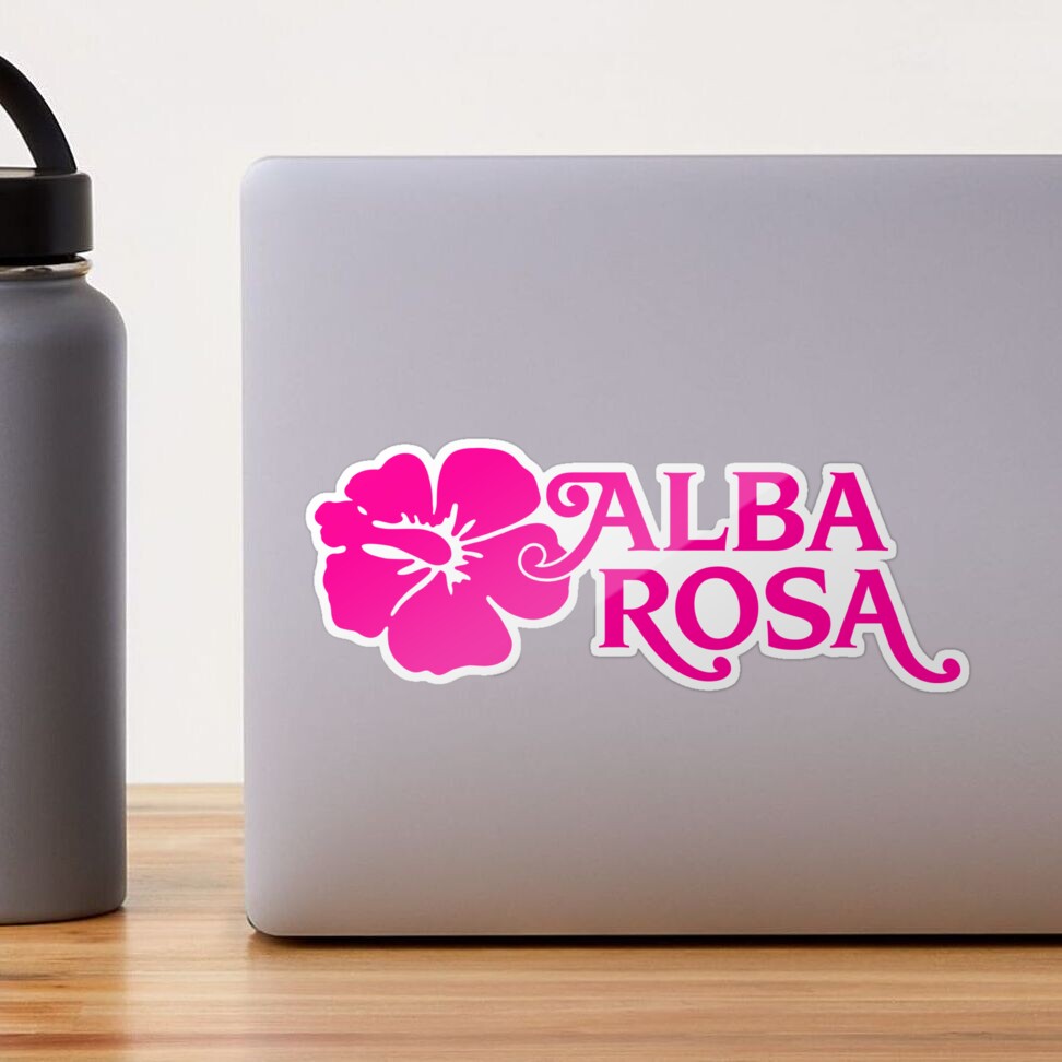 alba rosa logo 1 hot pink