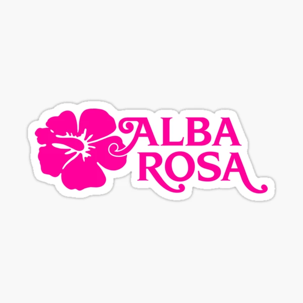 美品♡希少♡人気【 ALBA ROSA 】 alba rosa logo 1 hot pink