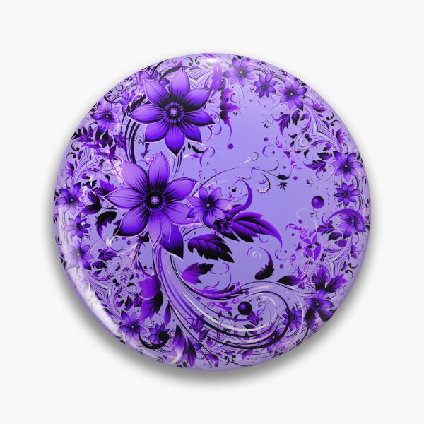 Item preview, PURPLE FLORAL KALEIDOSCOPE designed and sold by WendyMaree.