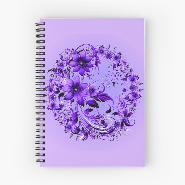 Item preview, PURPLE FLORAL KALEIDOSCOPE designed and sold by WendyMaree.