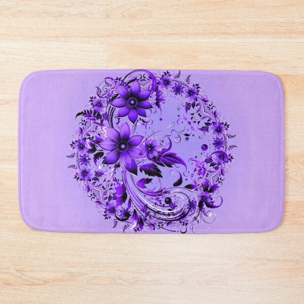 Item preview, PURPLE FLORAL KALEIDOSCOPE designed and sold by WendyMaree.