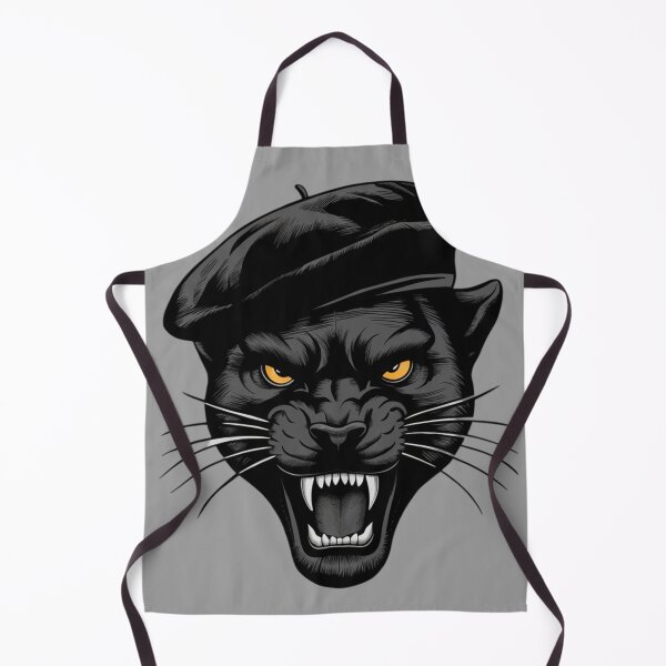 Item preview, black panther head with beret hat on designed and sold by 123ks.