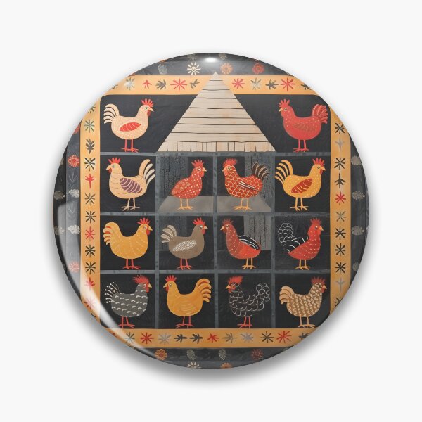 Artikelvorschau, Fliesendesign für Hühnerstall entworfen und verkauft von Folksy Living.