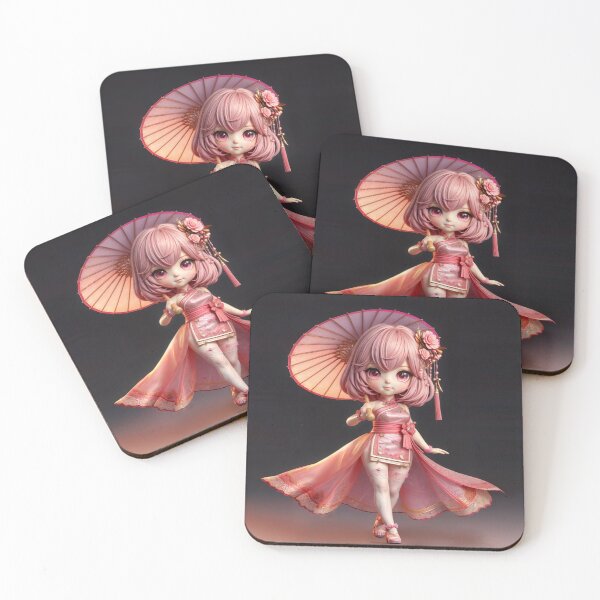 Item preview, Sakura, the Pink Guardian of the Chibi Order of Silk designed and sold by CHIBI_POPZ.