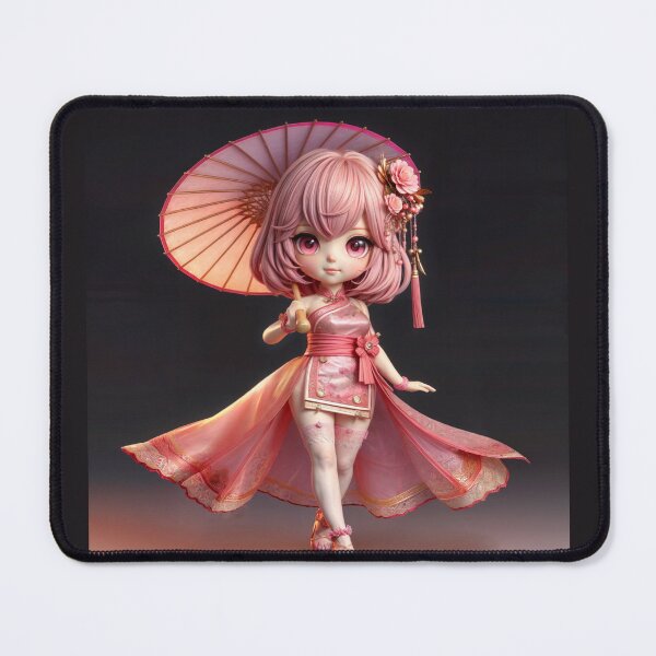 Item preview, Sakura, the Pink Guardian of the Chibi Order of Silk designed and sold by CHIBI_POPZ.