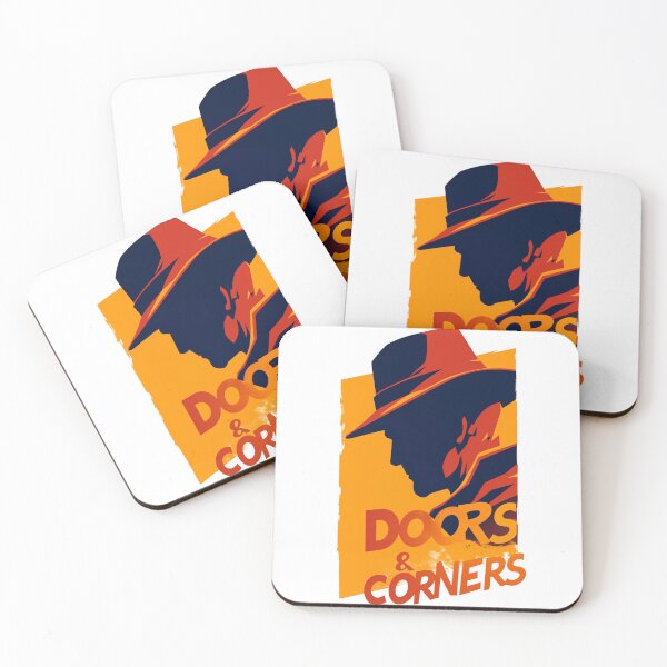Item preview, Doors and Corners - Orange Backdrop - Scifi designed and sold by Fenay Designs.