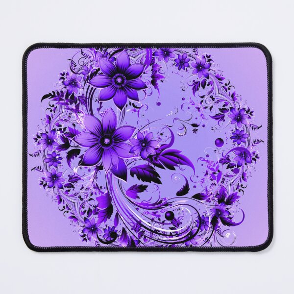 Item preview, PURPLE FLORAL KALEIDOSCOPE designed and sold by WendyMaree.