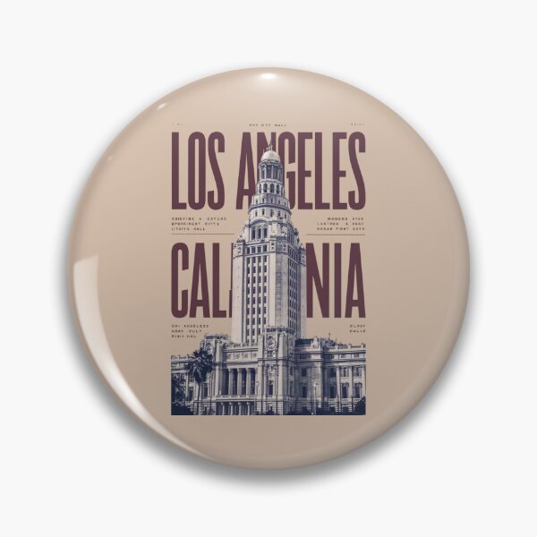 Item preview, Los Angeles City Hall - Los Angeles California designed and sold by MoMidoStore.