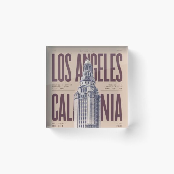 Item preview, Los Angeles City Hall - Los Angeles California designed and sold by MoMidoStore.