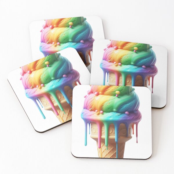 Item preview, Helado arcoíris: derritiéndose de orgullo designed and sold by RoyalTacoBelle.