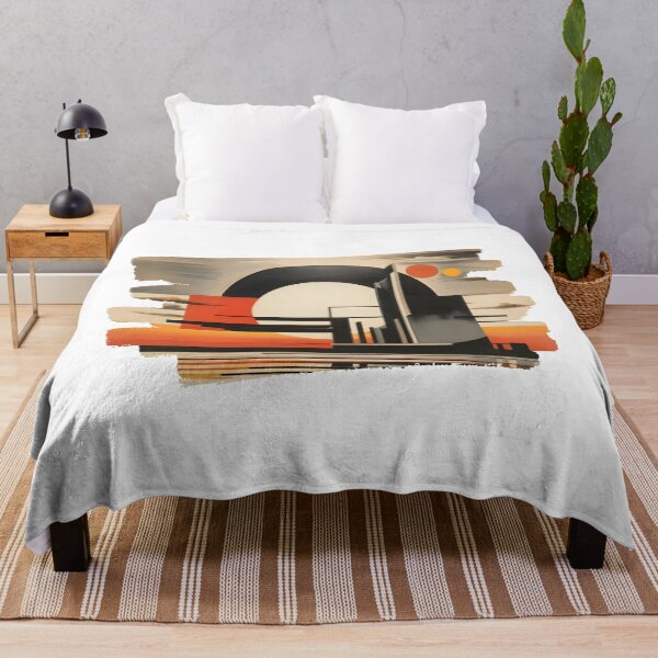 Item preview, Vibrante y estilizado atardecer de arte moderno 8 designed and sold by Jason123za.