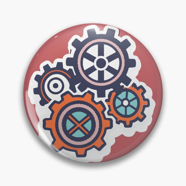 Item preview, Mechanical Gears and Cogs Pattern designed and sold by NiftyWrx.