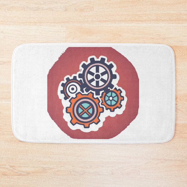 Item preview, Mechanical Gears and Cogs Pattern designed and sold by NiftyWrx.