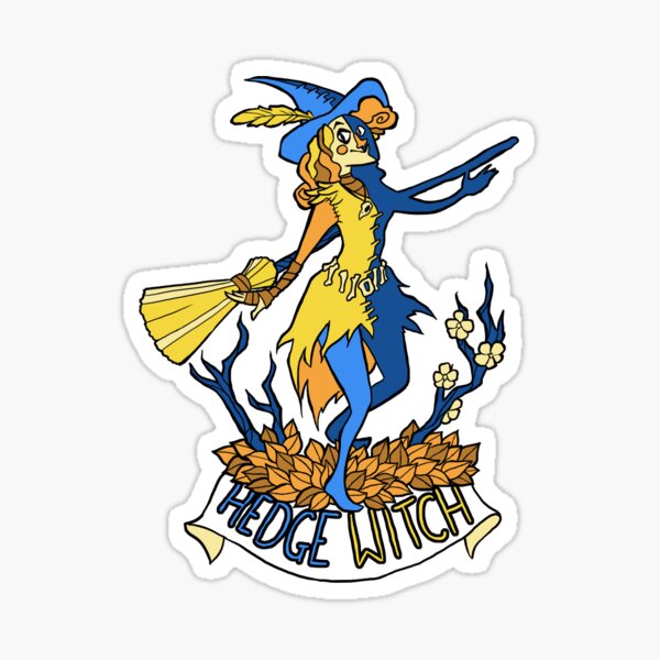 The Hedge Witch Sticker
