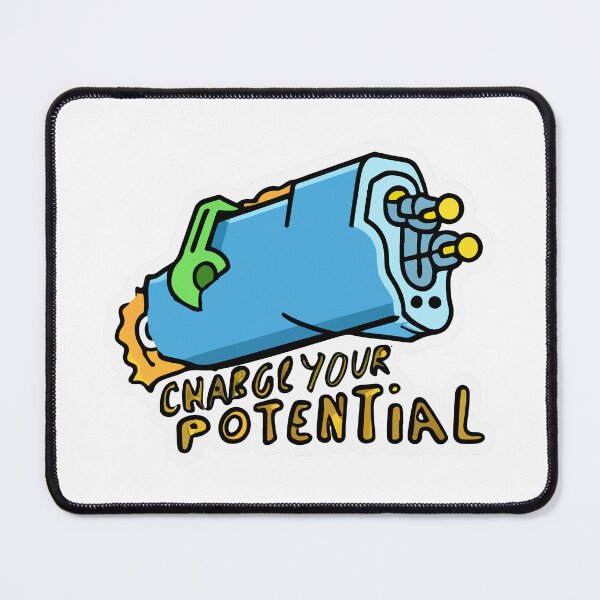 Item preview, Charge Your Potential - Futuristic Capacitor Design designed and sold by NiftyWrx.