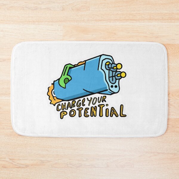 Item preview, Charge Your Potential - Futuristic Capacitor Design designed and sold by NiftyWrx.