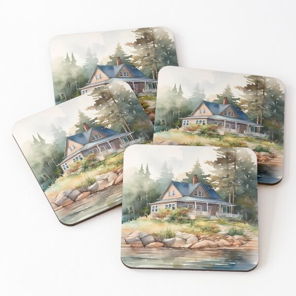Item preview, Cottage Views Cabin Life designed and sold by StephanieLZ.