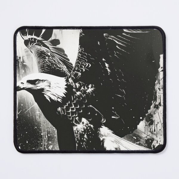 Item preview, Black and White Eagle designed and sold by Earth Celebration Designs.