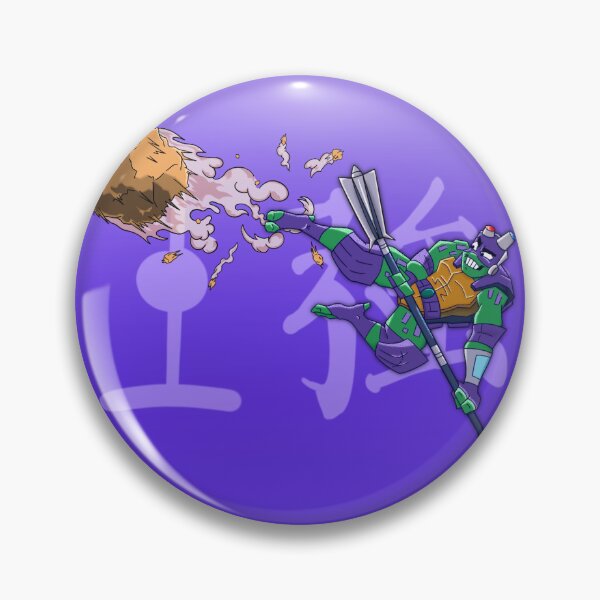 Item preview, ROTTMNT Earthbender Donnie - title card designed and sold by lynnfactorart.